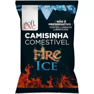 Camisinha Fire Ice Solúvel Soft Love - Sexy shop