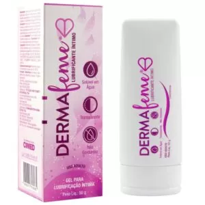 Gel lubrificante DermaFeme íntimo 50g - CIMED - Sex shop