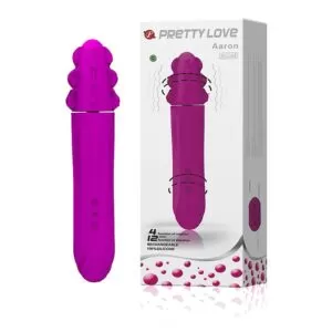 Vibrador Dupla Rotação - Pretty Love Aaron - Recarregável USB Sex shop