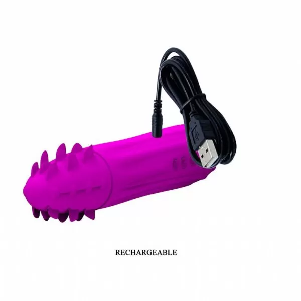 Vibrador Dupla Rotação - Pretty Love Aaron - Recarregável USB Sex shop