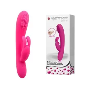 Vibrador Silicone Recarregável Ultra Silicone Movimento na Ponta Ulysses - Sex shop