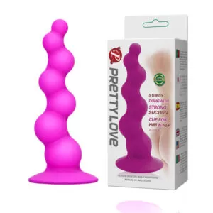 Plug Anal em Silicone Hipoalergênico PRETTYLOVE - Sexshop