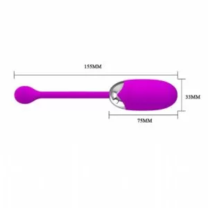 Vibrador Vaginal e Anal Bullet Brook - Pretty Love - Sexshop