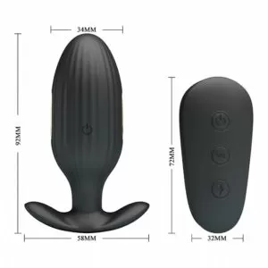 Plug Anal com Choque - Royal Pleasure - Pretty Love - Sexshop