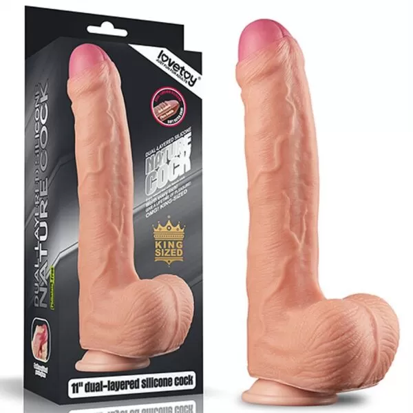 Pênis Grande Realístico - Nature Cock II - Lovetoy - Sexshop