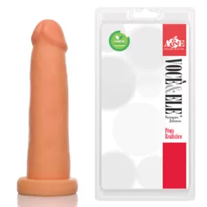 Pênis Realístico Prótese 6 Modelo B Pele - Sexshop