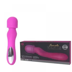 Vibrador e Massageador Íntimo Recarregável Com 30 Vibrações - Sexshop