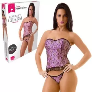 Corselet Charm + Tanga - Love Fantasies - Sexshop