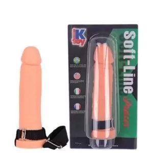 Capa Peniana Realística em PVA 19X4cm K-Toys - Sexshop