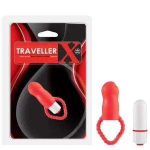 Massageador silicone com 10 velocidades - TRAVELLER X - NANMA - Sexshop