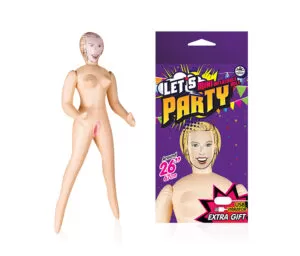 Mini Boneca Loira, 66cm de Altura com Vagina e Ânus - Sexshop