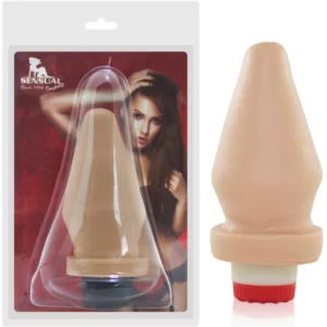 Plug Anal Grosso com Vibrador 13 x 5,5 cm - Sex Shop