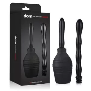 Ducha Higiênica com 2 Plugs de limpeza - DOM D1 - Sex shop