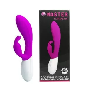 Vibrador Ponto G em Silicone 7 Vibrações - Flirtation - Sex shop