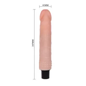 Pênis Vibrador, Dildo Cyberskin 24cm - Sexshop