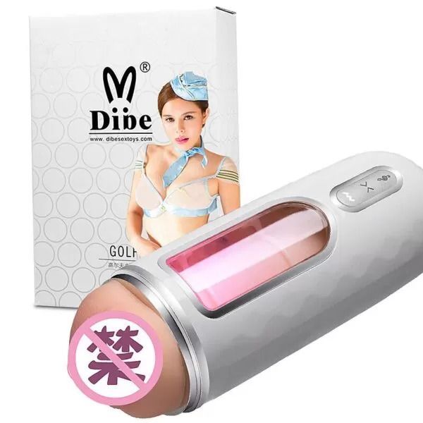 Maquina de Sexo Masturbador Lanterna Recarregável - Golf - Sexshop