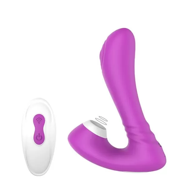 Vibrador Ponto G e Sugador de Clitóris - Grey Rct - S-Hande