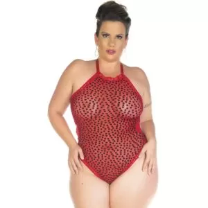 Body Sensual Plus Size Romântico Pimenta Sexy - Sexshop