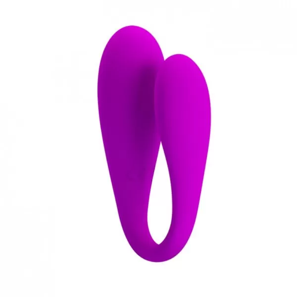 Vibrador de Casal com 12 Modos de Vibração Controlado via Bluetooth - PRETTY LOVE AUGUST - Sex shop