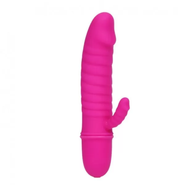 Mini Vibrador, Ponto G com Estimulador Clitoriano e 10 Modos de Vibração - PRETTY LOVE ARND - Sexshop