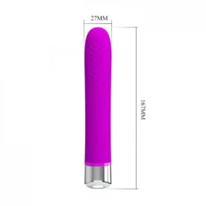 Vibrador Personal com Saliências Estimuladoras com 12 Modos de Vibração - PRETTY LOVE REGINALD - Sexy shop