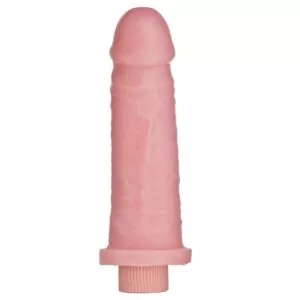 Pênis em Cyberskin com vibrador 17 x 5cm Hot Flowers - Sex shop