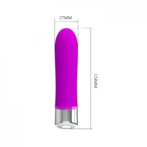 Vibrador Personal Liso com 12 Modos de Vibração - PRETTY LOVE SAMPSON - Sexy shop