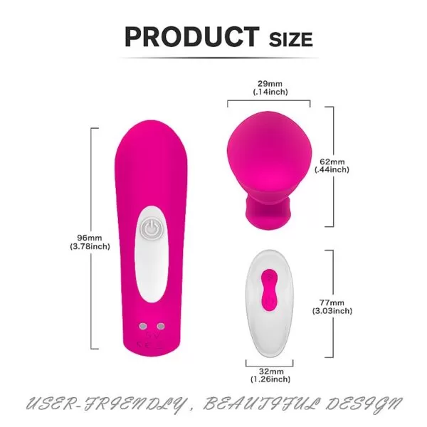 Vibrador de Casal Estimulador Recarregável - Wejoy RCT - S-Hande - Sexshop