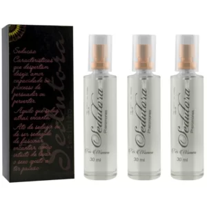 Kit 03 Sedutora Pheromones Feminino 30ml Garji - Sex shop