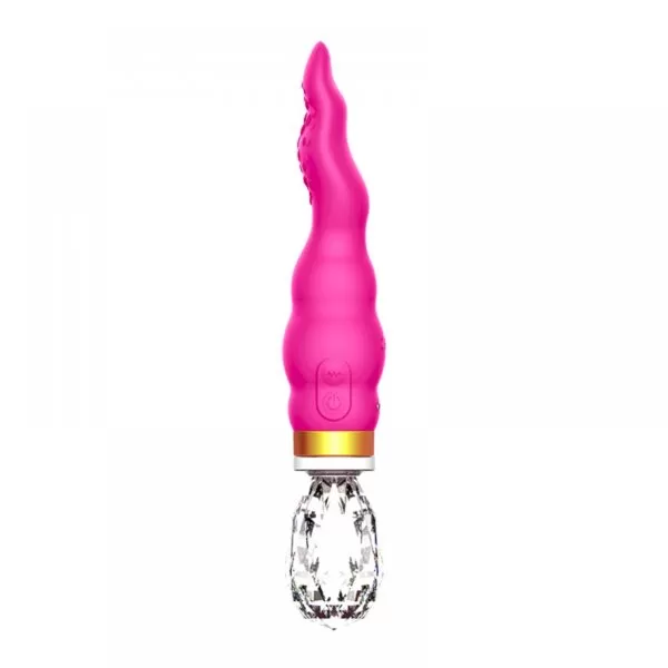 Vibrador Luxo simulador Língua Sexo Oral Recarregável em Puro Silicone - Sexshop