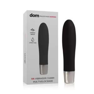 Vibrador Feminino Charm Multivelocidade - DOM V4 - Sex shop