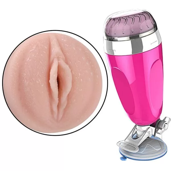 Masturbador Lanterna Com Ventosa Vagina em Cyberskin X5 Cup - Image 5