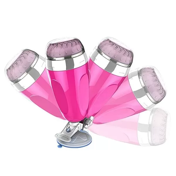 Masturbador Lanterna Com Ventosa Vagina em Cyberskin X5 Cup - Image 10