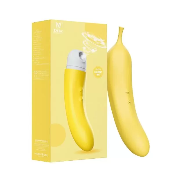 Estimulador de Clitóris e Seios com Pulsação - Formato de Banana - Dibe Sex shop - Image 2