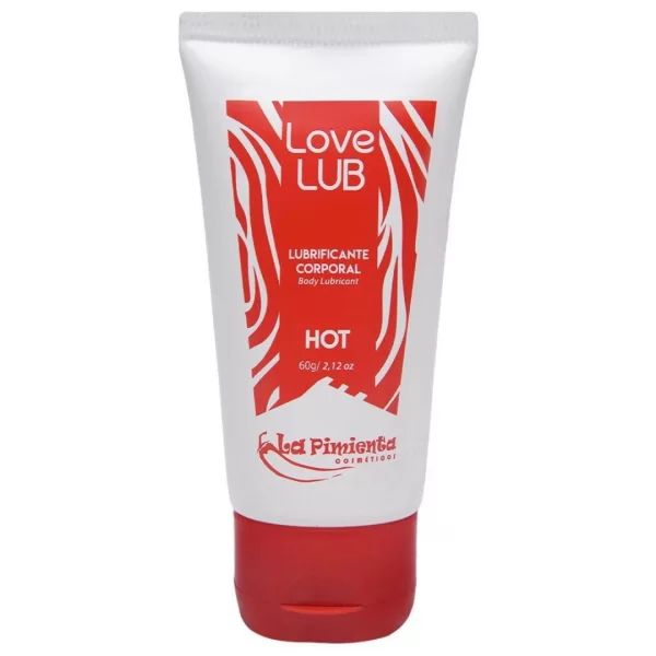 Lubrificante Corporal Love Lub HOT 60G - La Pimienta