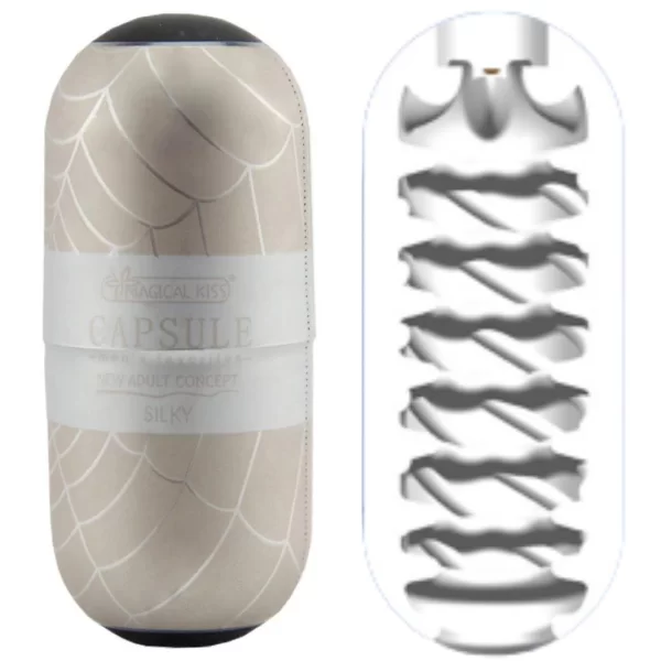 Masturbador Casula Egg Textura Interna Estimuladora - Silky