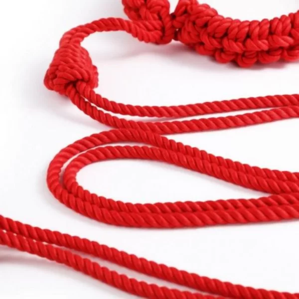 Corda Fetish-Shibari BDSM de 10 Metros na cor Vermelha - Image 7