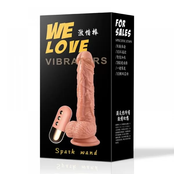 Pênis Vibrador Realístico Com Controle e Ventosa - We Love - Image 3