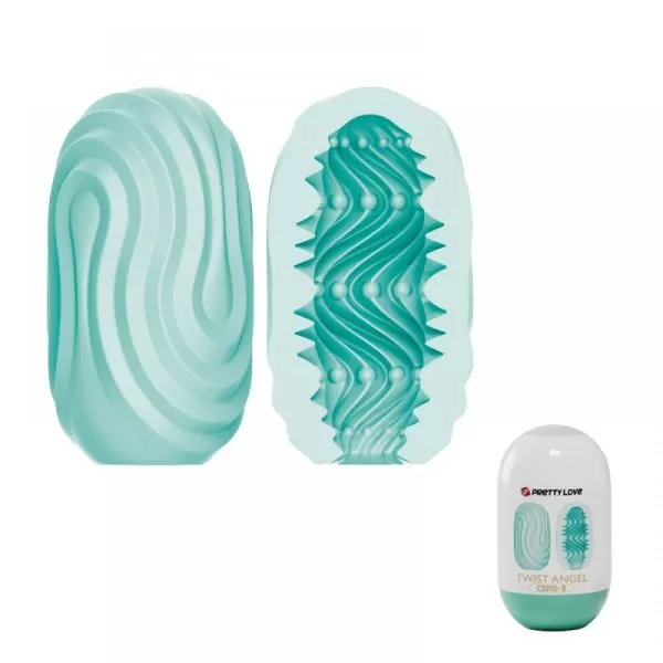 Masturbador EGG com Interior Massageador twist Angel Cupid-X - Image 3