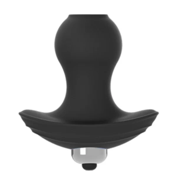 Plug anal Escalonado Ponta Oca, Cápsula Vibratória Removível