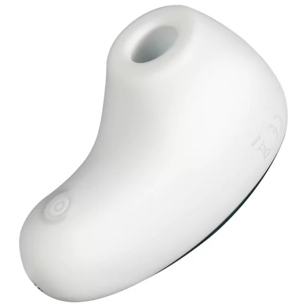 Sugador de Clitóris e Seio Forte Recarregável Branco e Verde - Image 3
