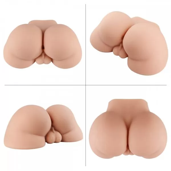 Masturbador Bunda Masculina Com anus Penetrável em Cyberskin 2.4KG - Crazy Lion - Image 9