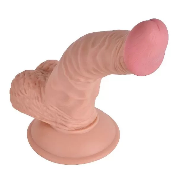 Pénis Realístico + Ventosa Prótese Pinto Ultra Macio 19x3CM - Image 3