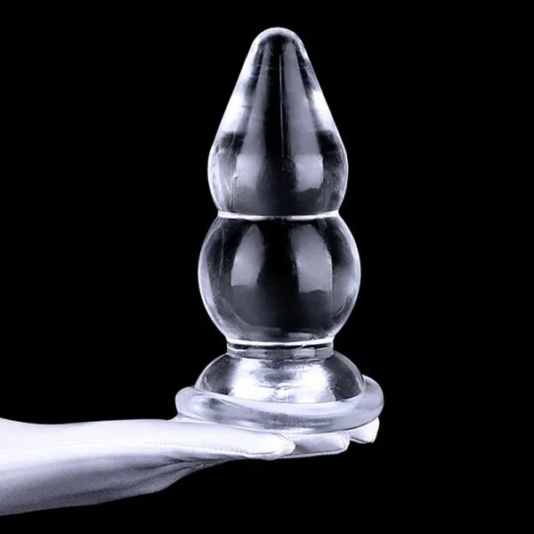 Plug Anal em Silicone Gigante - Escalonado - 16,0X10,0 cm - Image 2
