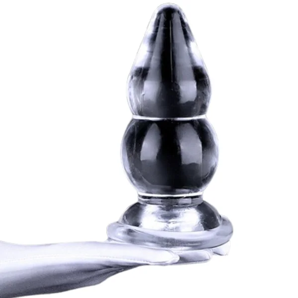 Plug Anal em Silicone Gigante - Escalonado - 16,0X10,0 cm