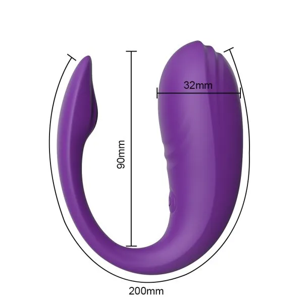 Vibrador de Casal à Longa Distancia Aplicativo Estimulador - Image 7